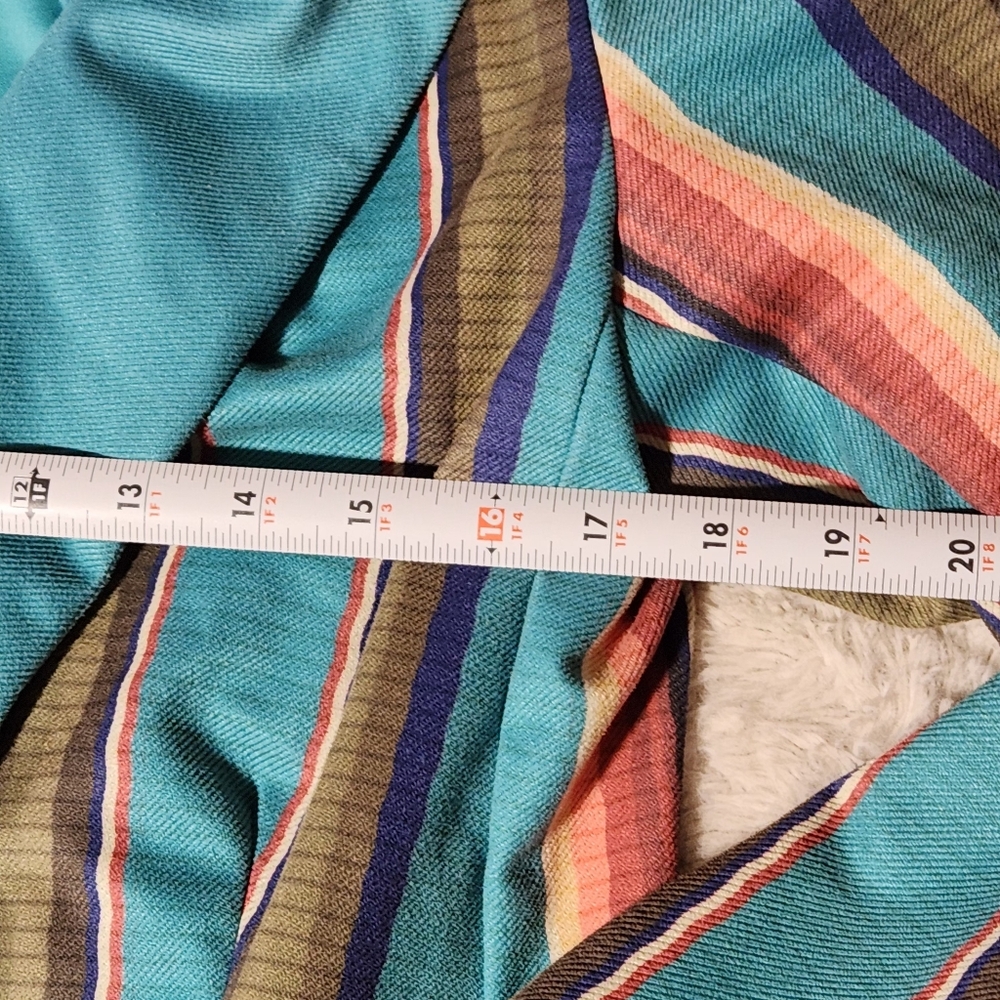 Crazy Train Womens Sz S Jacket Blazer Western Striped Pockets Buttons - Picture 7 of 10